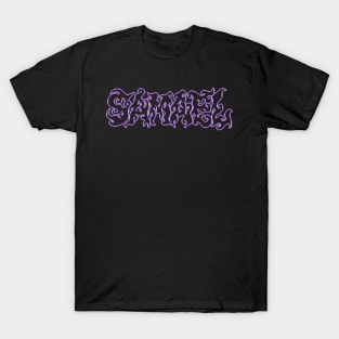 Samael - Streetwear Chrome Logo T-Shirt